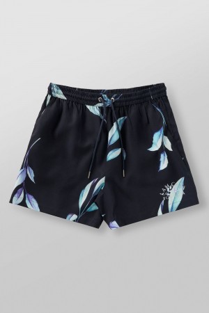 Young LA 1038 - Lah Casa Shorts Black Canada | PHUC-24358