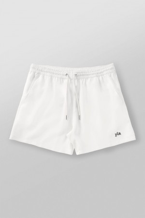 Young LA 1044 - Yacht Club Shorts White Canada | AJOR-04723