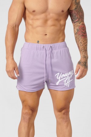 Young LA 104 Legacy Shorts Purple Canada | GDLU-73618