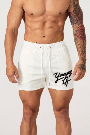 Young LA 104 Legacy Shorts White Canada | HWIP-56479