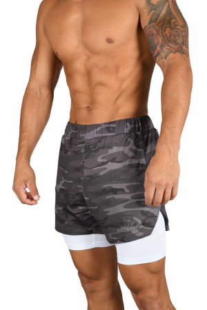 Young LA 105 Compression Shorts 2.0 Camo Canada | TJYA-38045