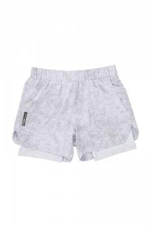 Young LA 105 Compression Shorts 2.0 Light Grey Canada | OUMY-20739