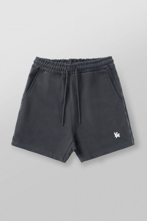 Young LA 1078 - Piping Collection - Shorts Grey Canada | MVUX-64973