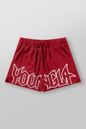 Young LA 1109 - All-Star Shorts Red Canada | ZPYC-35971