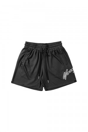 Young LA 117 Sig Shorts Black Canada | VKDB-64082