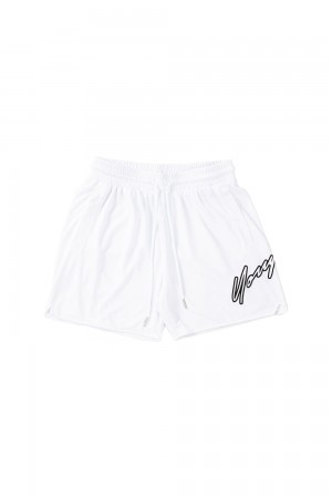 Young LA 117 Sig Shorts White Canada | FPNX-18276