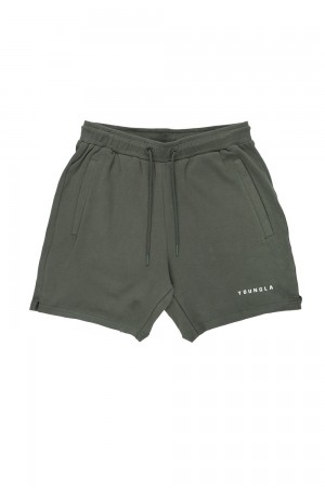 Young LA 118 The Perfect Shorts Olive Canada | CRQK-60917