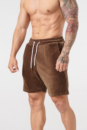 Young LA 119 Cord Collection - Shorts Brown Canada | MLVS-54261