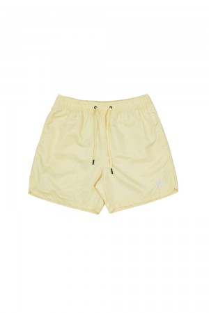 Young LA 123 Pastel Flow Shorts Beige Canada | XGQP-01436