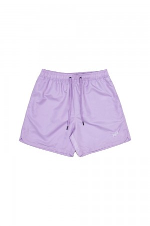 Young LA 123 Pastel Flow Shorts Purple Canada | PNGK-02179