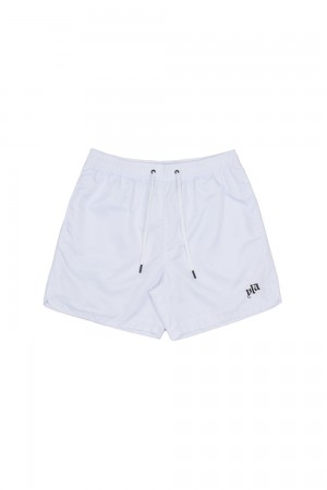 Young LA 123 Pastel Flow Shorts White Canada | VZMD-86174