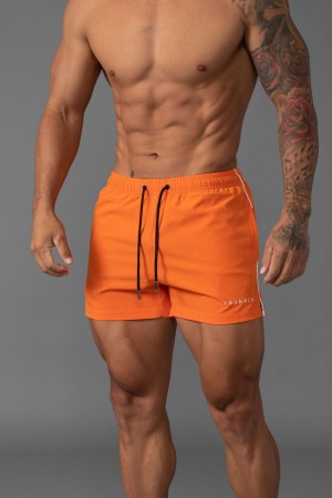 Young LA 143 Short Short Swim Shorts Orange Canada | VBTP-07385