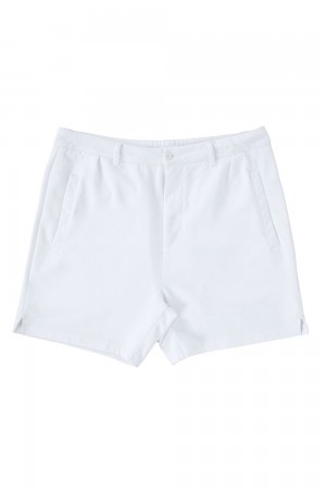 Young LA 145 Casual Chino Shorts White Canada | DYHM-87942