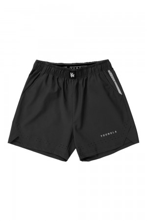 Young LA 146 Sprint Shorts Black Canada | BPQM-43261