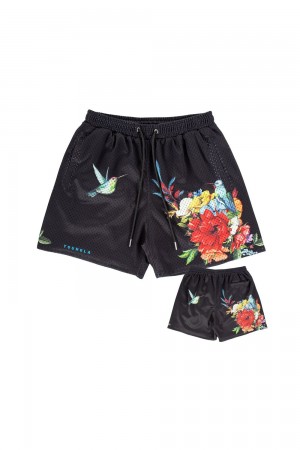 Young LA 150 After Party Shorts Black Canada | SBTQ-25890