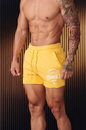 Young LA 152 - Immortal Shorts Yellow Canada | UWTC-21930