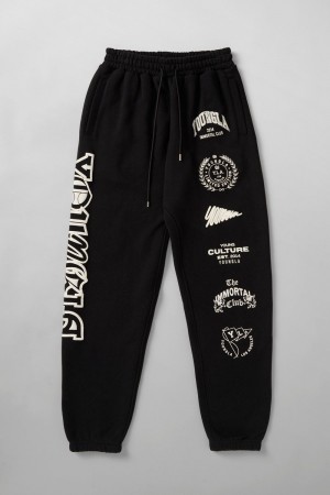 Young LA 204 - Immortal Killer Joggers Black Canada | XYPK-18624