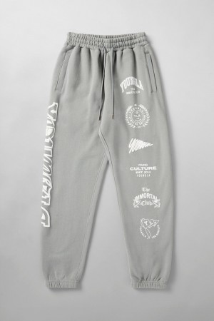 Young LA 204 - Immortal Killer Joggers Light Grey Canada | LIRO-79518