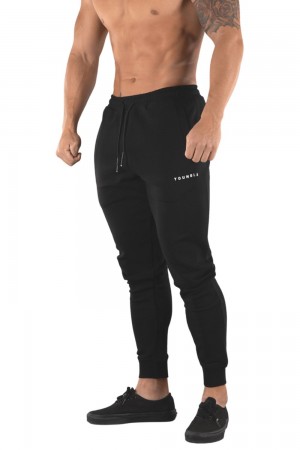 Young LA 213 Elite Joggers Black Canada | TFIU-69471