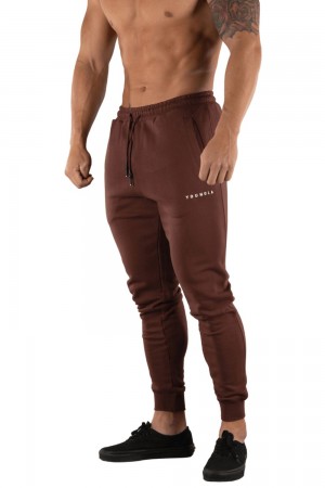 Young LA 213 Elite Joggers Burgundy Canada | OLUG-10963