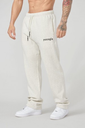 Young LA 216 Eternal No Cuff Sweats Beige Canada | PLMW-50936