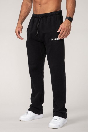 Young LA 216 Eternal No Cuff Sweats Black Canada | CVMY-90871