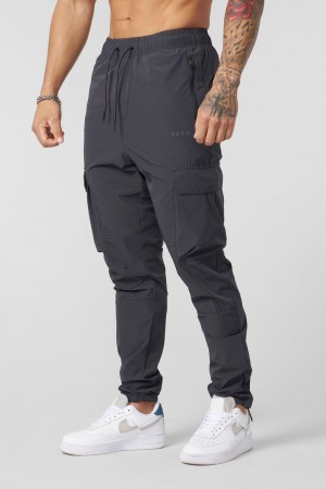 Young LA 218 Travel Cargo Joggers New Colors Black Canada | KIWB-56093