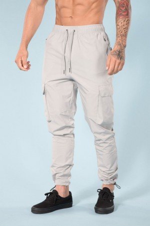 Young LA 218 Travel Cargo Joggers White Canada | CPHJ-13976