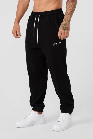 Young LA 219 Chill Cloud Joggers Black Canada | DQPW-34527