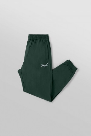 Young LA 225 - Airwave Joggers Green Canada | KZRP-91702