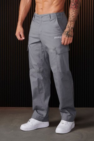 Young LA 226 - Trailblaze Cargos Grey Canada | HKGT-70396