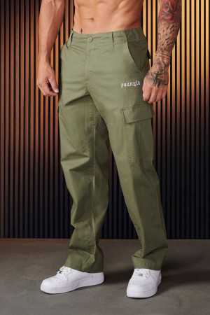 Young LA 226 - Trailblaze Cargos Olive Canada | JBZH-90712