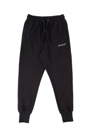 Young LA 228 Cloud Joggers Black Canada | YUDA-68125