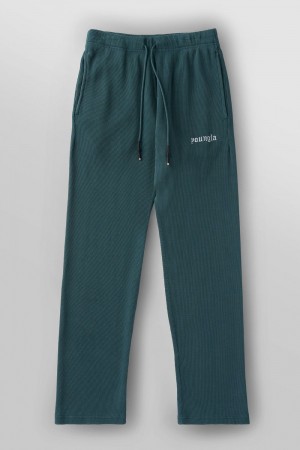 Young LA 230 - No Cuff Thermal Pants Green Canada | BKMX-81306