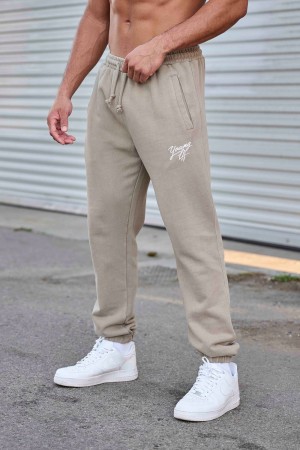 Young LA 232 - Legacy Joggers Beige Canada | ZINS-34527