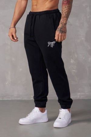 Young LA 232 - Legacy Joggers Black Canada | AQWH-83542