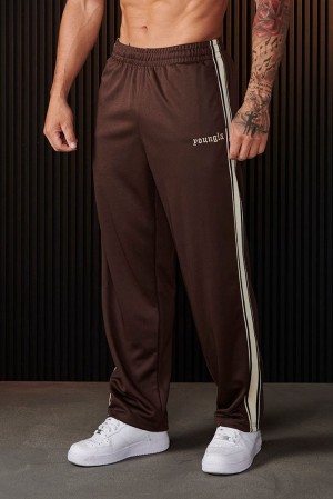 Young LA 241 - Warm Up Pants Brown Canada | QWVH-62895