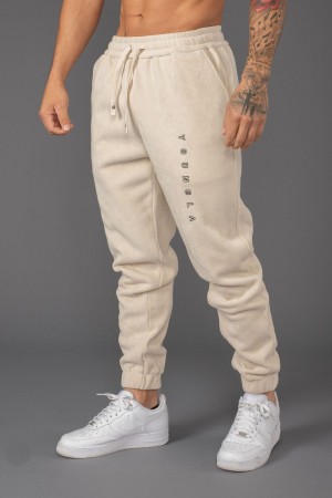 Young LA 244 Aspen Joggers Cream Canada | AVOM-25948