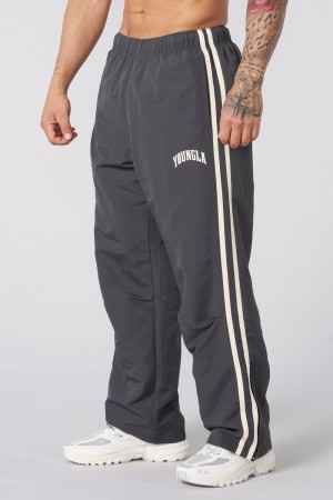 Young LA 249 - Flagship Track Pants New Colors Grey Canada | QKXR-51370