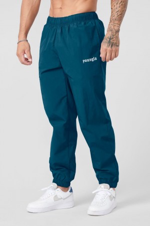 Young LA 254 - Swish Joggers Teal Canada | ZSFL-90672