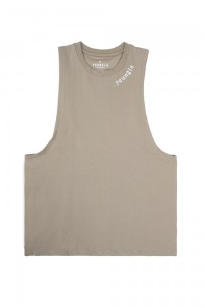 Young LA 303 Old English Tanks Khaki Canada | GSOM-04695