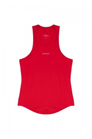 Young LA 309 Signature Tanks Red Canada | XLMT-97263