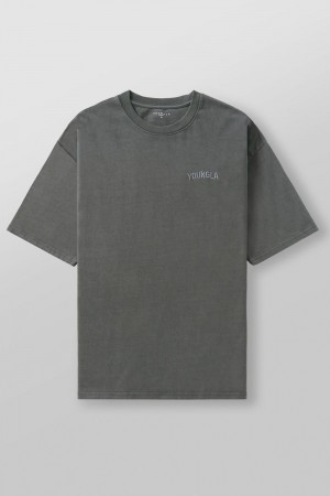 Young LA 4017 - Minimal Tees Light Grey Canada | BVUN-63218