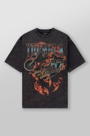 Young LA 4058 - Inferno Tees Black Canada | TCSW-03471