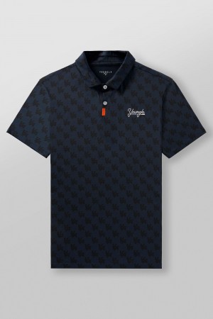 Young LA 4069 - Tee Time Golf Polos Navy Canada | GUJY-92485