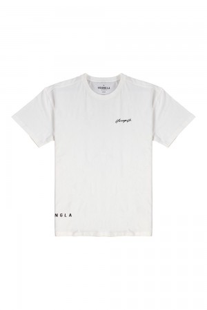 Young LA 414 Signature Tees White Canada | KSDM-31059