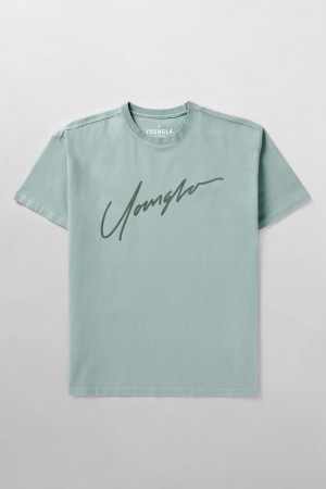 Young LA 479 - Tonal Tees Aqua Canada | JFIV-42835