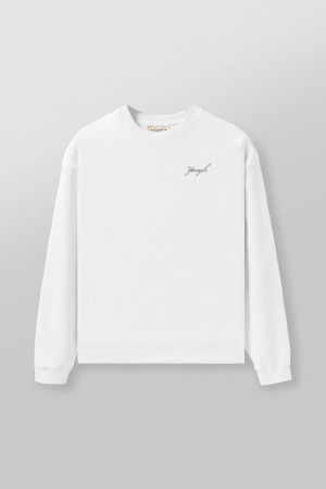 Young LA 5004 - Cloud Comfort Set - Crewneck White Canada | UAZB-58912