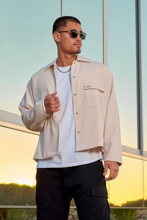 Young LA 506 - Runway Jackets White Canada | XHVG-29078