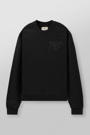 Young LA 5092 - Effortless Sets - Crewnecks Black Canada | HJSR-53201